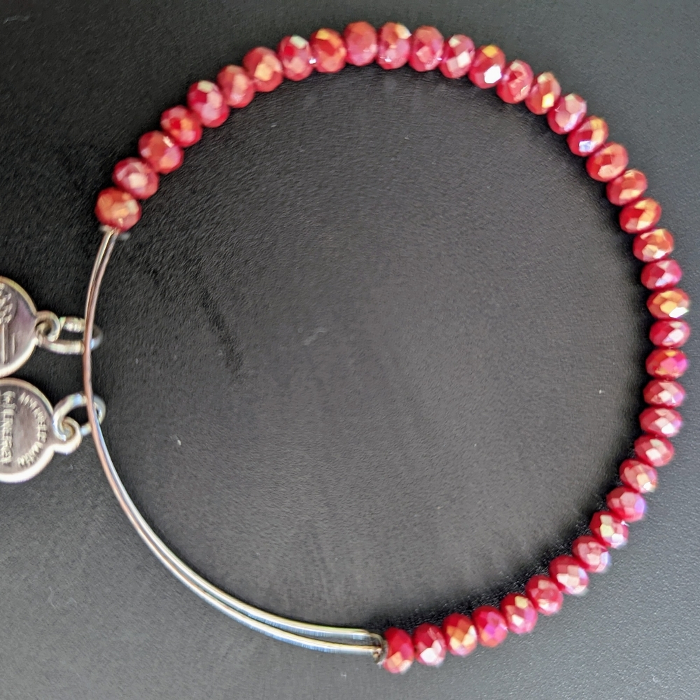 Alex & Ani Brilliance Red Bracelet